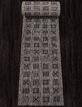 Ковровая дорожка VEGAS S003 D.GRAY-BLACK