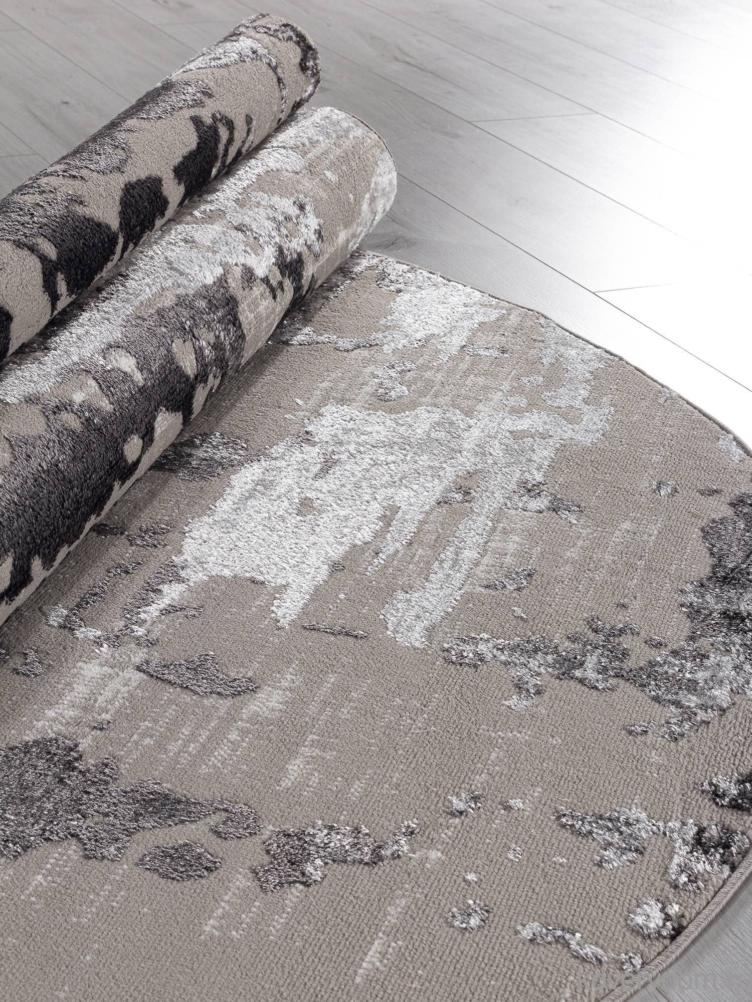 Ковер ANTEP O1471 995 GREY / GREY Овал Ковер ANTEP O1471 995 GREY / GREY Овал