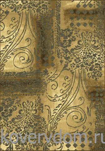 Рельефный ковер из вискозы GENOVA GOLD 38230  7292 71