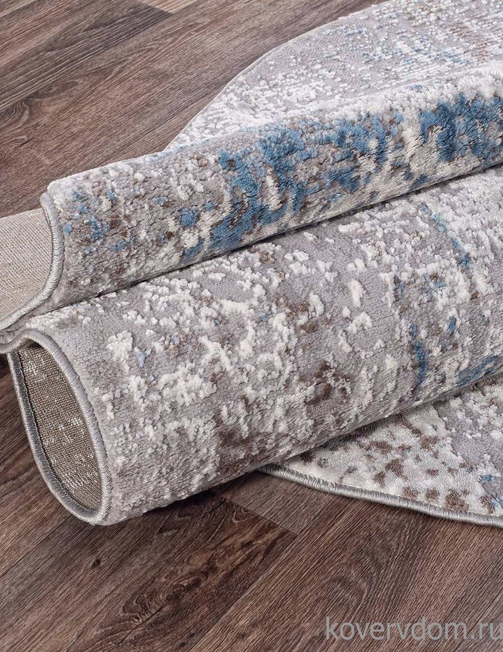 Ковер ARMINA 03856A BLUE / BLUE Овал