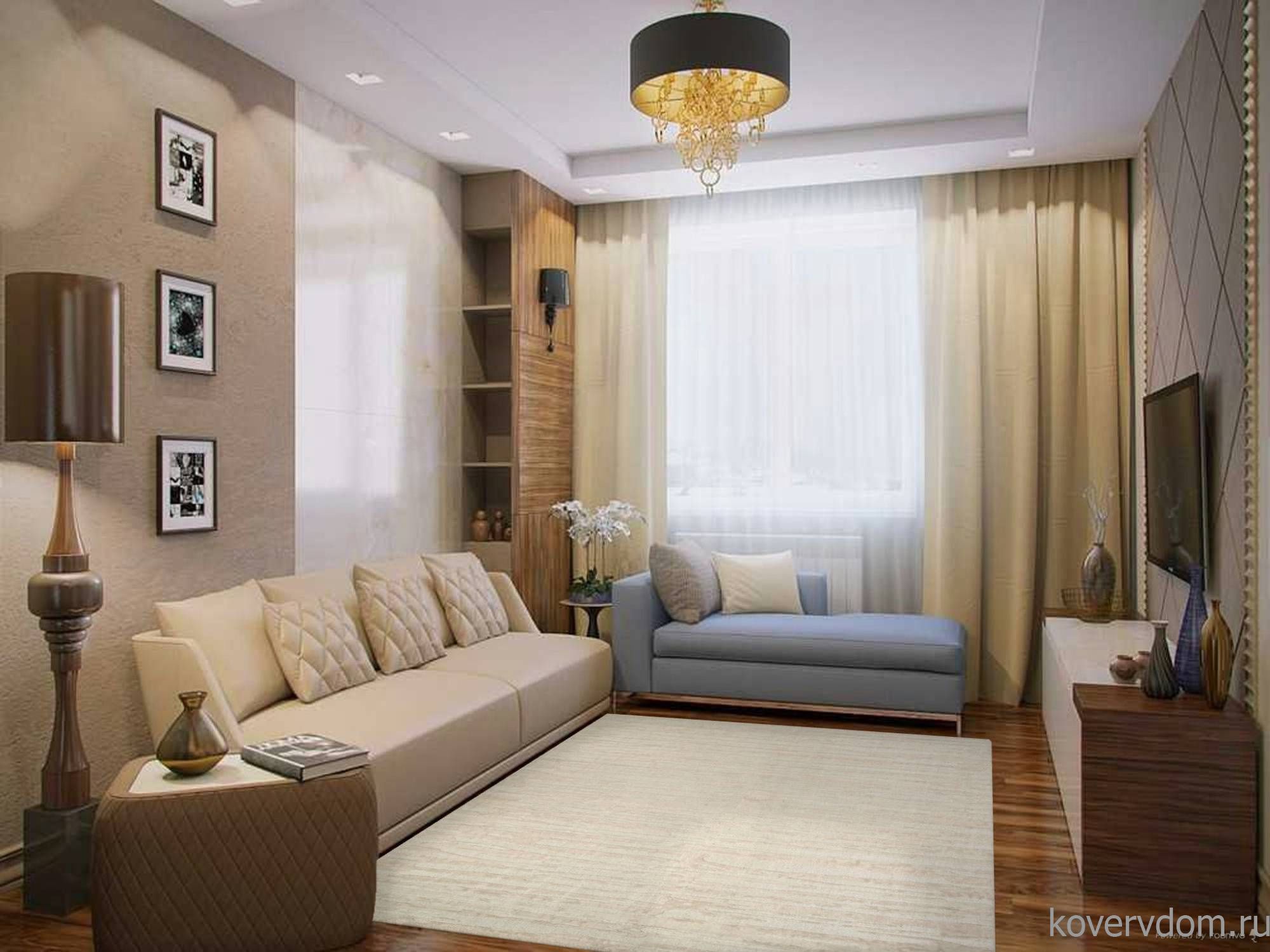 Ковер TURIN D331A KREM COKEN / HEATSET KREM