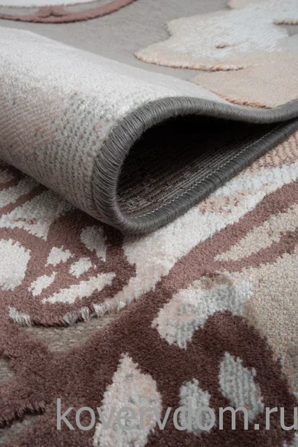 Рельефный ковер из вискозы GENOVA 38182 6626 90 Овал