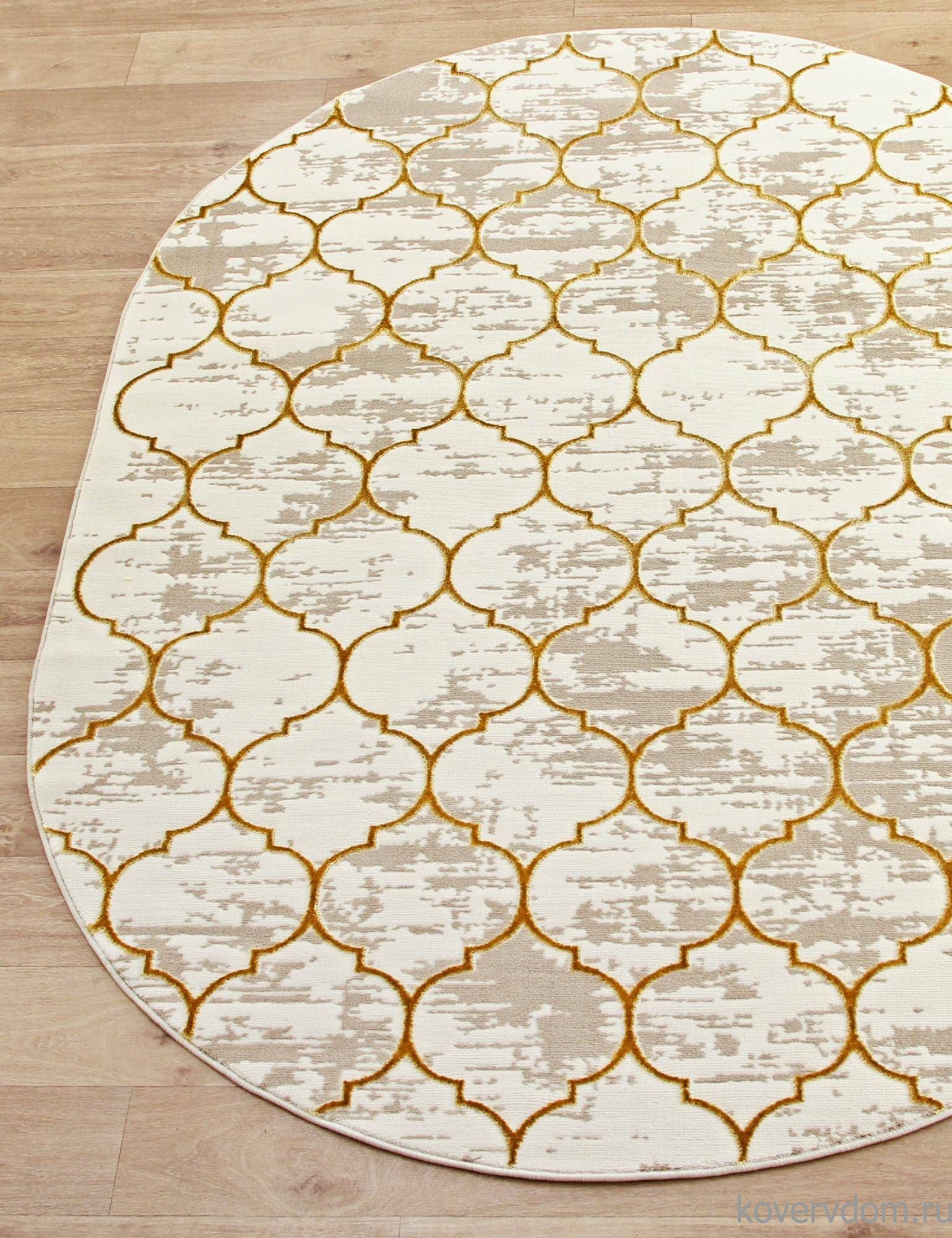 Ковер Pacha 07822Y POLY.C.KREM / POLY.C Овал Ковер Pacha 07822Y POLY.C.KREM / POLY.C Овал