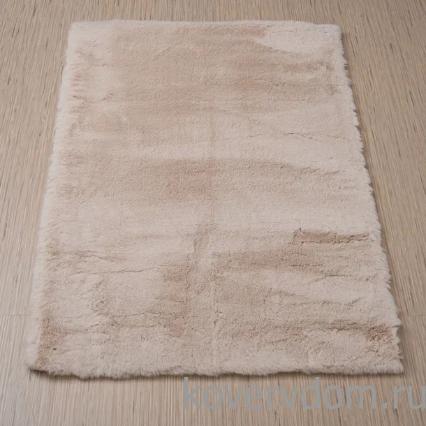 Ковер из искусственного меха Krolik 1000A T2408_BEIGE