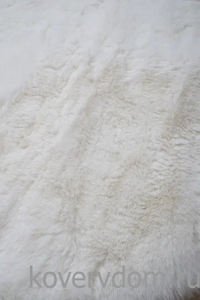 Ковер из искусственного меха Krolik 1000A T1120_CREAM круг