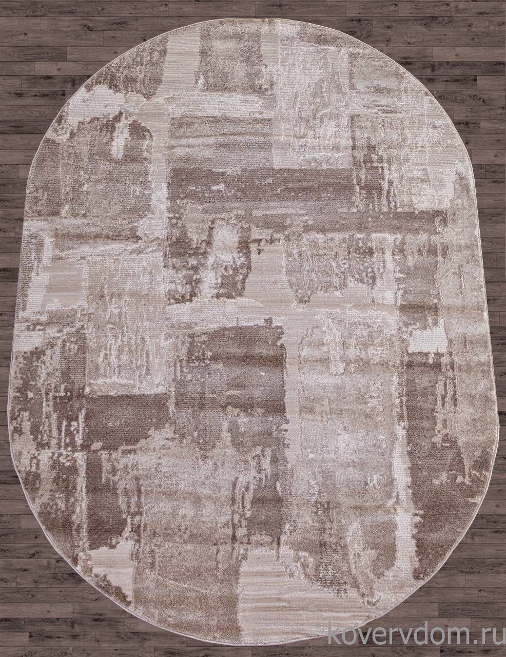 Ковер ARMINA 03710A BROWN / BROWN Овал Ковер ARMINA 03710A BROWN / BROWN Овал
