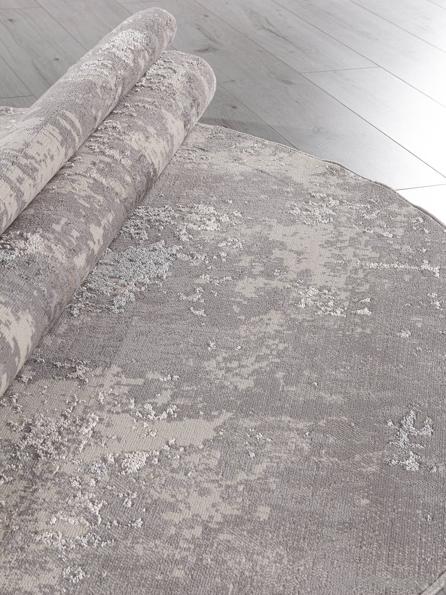 Ковер LIMAN F477 GRAY-BEIGE Овал