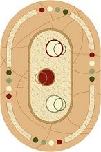 Ковер Дежа Вю 30124-01 овал