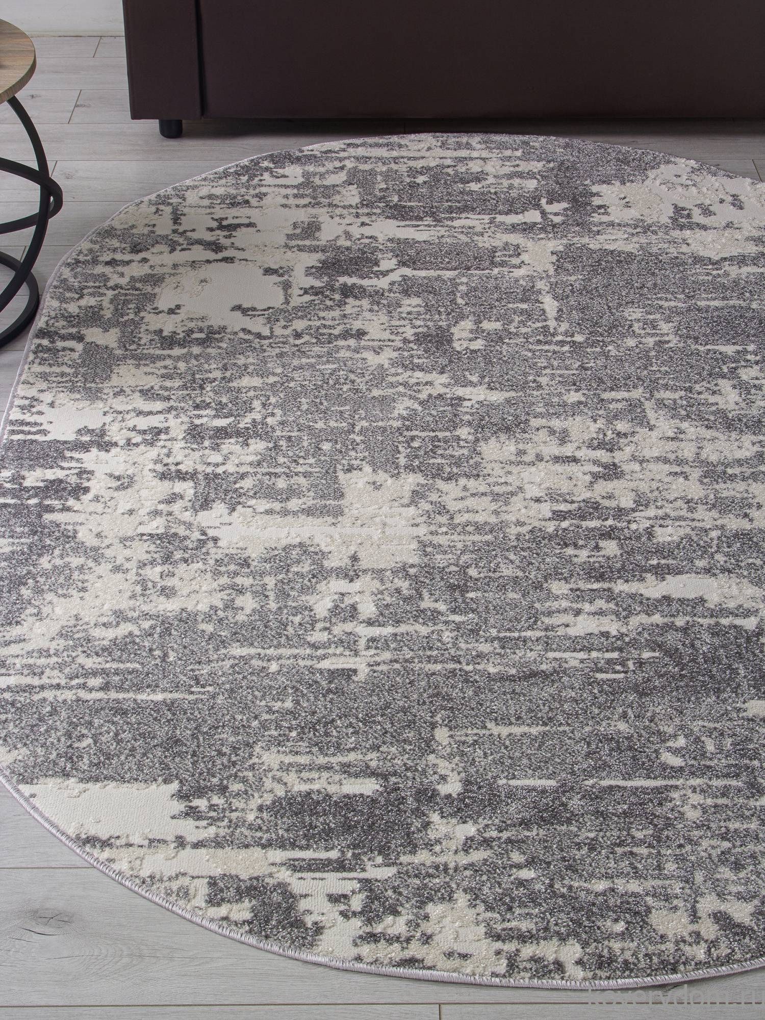 Ковер NATUREL F231 GRAY Овал