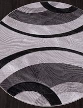 Ковер MEGA CARVING 4783 GRAY Круг