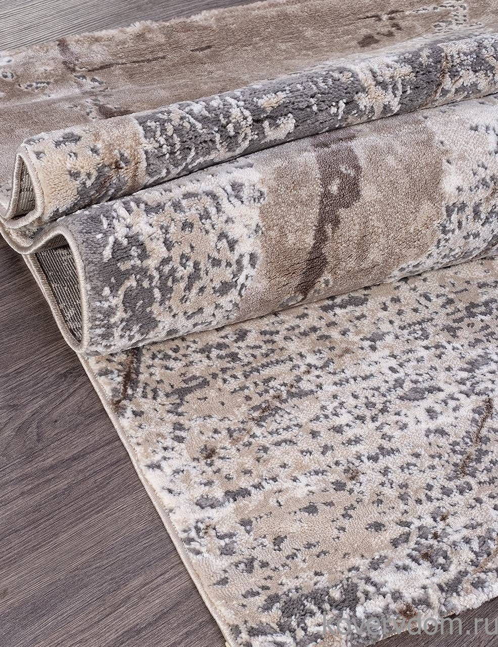 Ковер ARMINA 04022C СЕРЫЙ / КОРИЧНЕВЫЙ